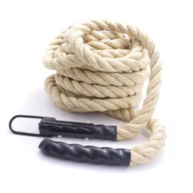 7 METRE SISAL CLIMBING & SLED PULL ROPE - 38MM THICK