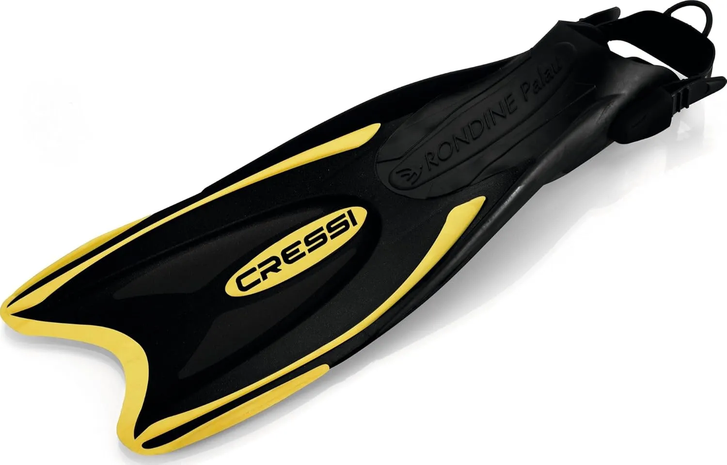 Cressi Palau Adjustable Open Heel Snorkeling Swim Fins Blue