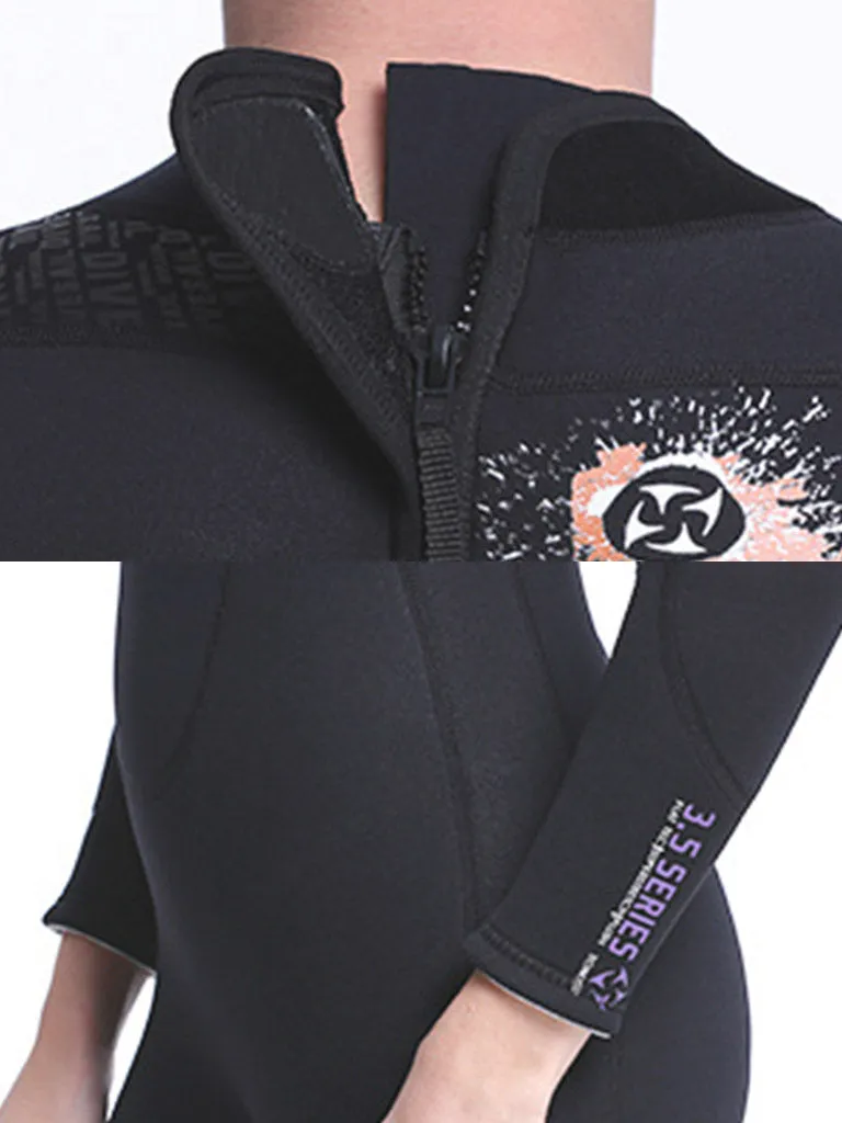 DIVE & SAIL Adults 3MM Neoprene Back Zip Wetsuit