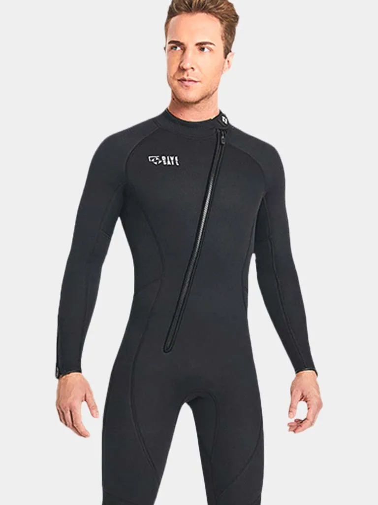 DIVE & SAIL Adults Long Sleeve One Piece Front Zip Wetsuit