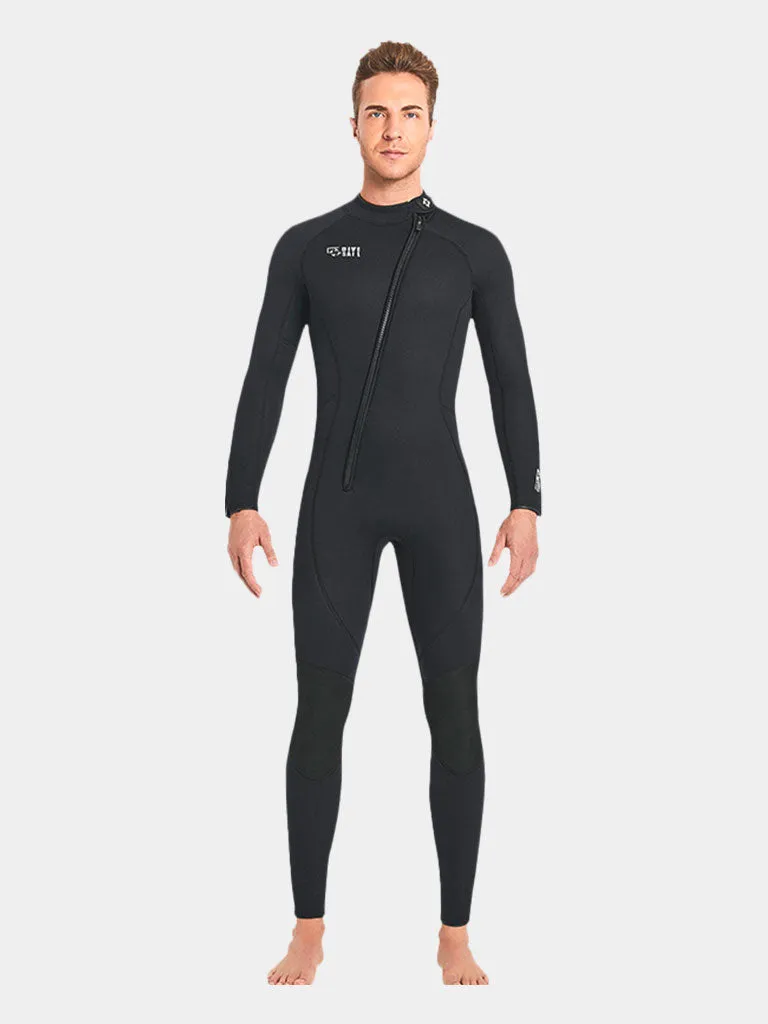 DIVE & SAIL Adults Long Sleeve One Piece Front Zip Wetsuit