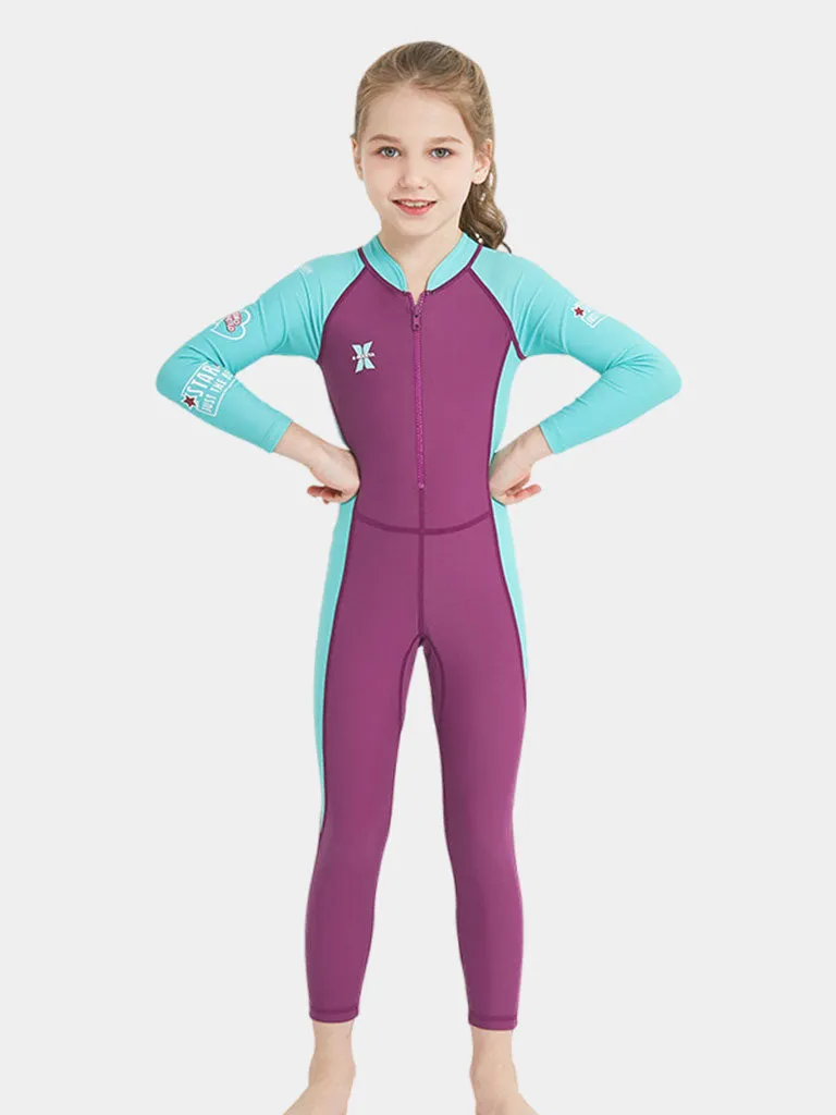DIVE & SAIL Kid's Full Dive Skin Suit with Sun Protection