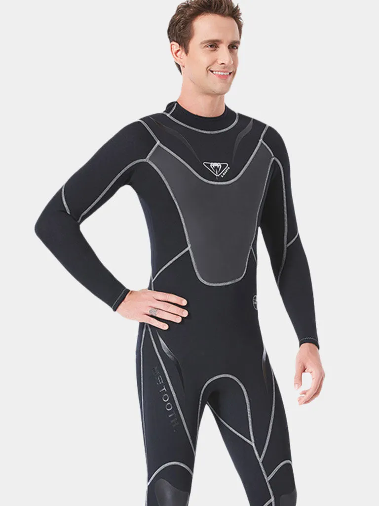 DIVE & SAIL Men’s Shark Skin Full Diving Wetsuit, 3 Colors
