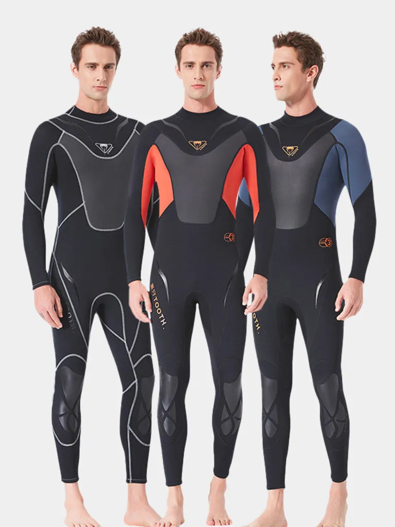 DIVE & SAIL Men’s Shark Skin Full Diving Wetsuit, 3 Colors