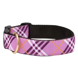 Extra-Wide Collar | Lavender Lattice