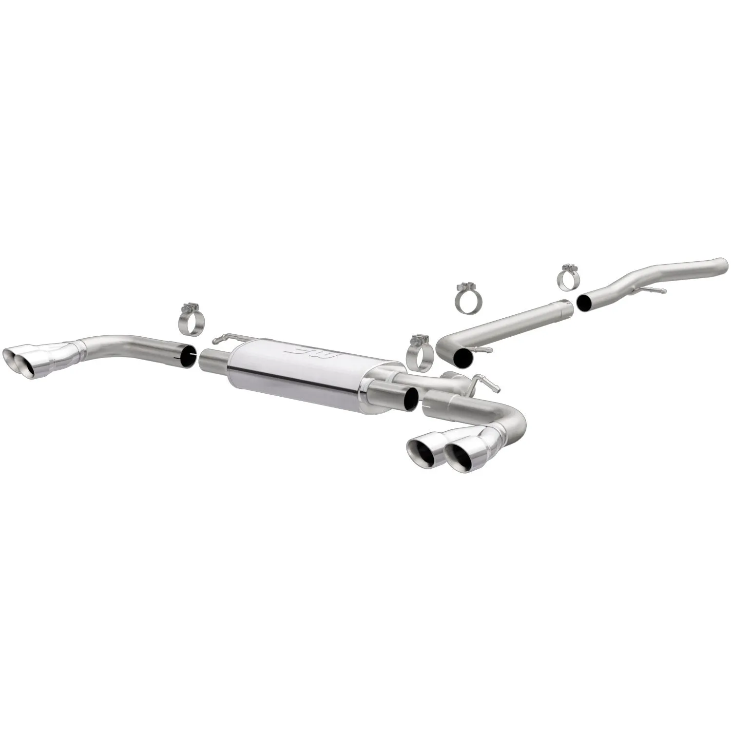 GMC Terrain MF Series Stainless Cat-Back System Exhaust System Kit