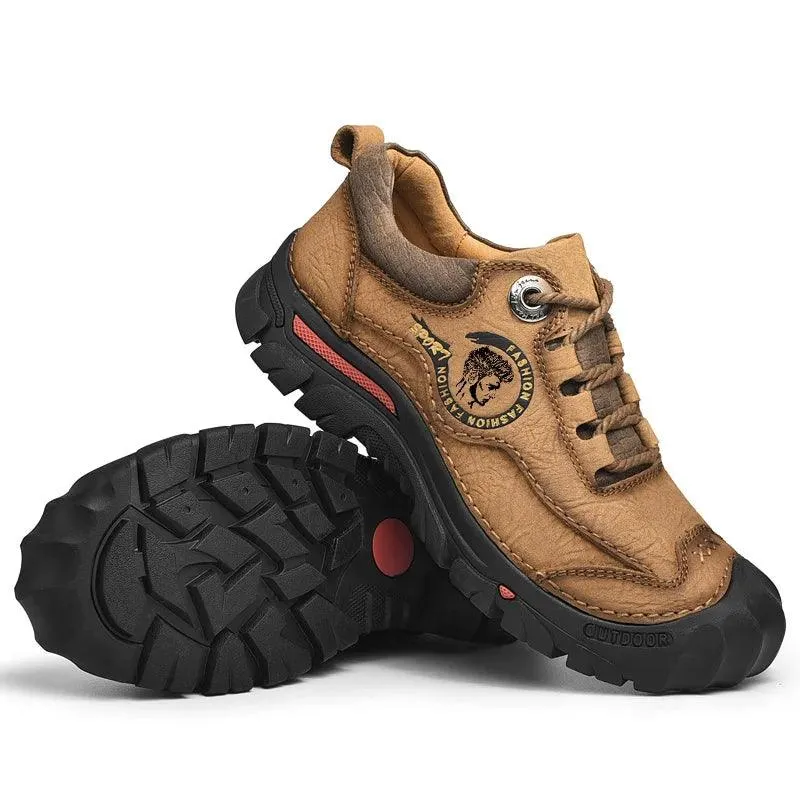 Men's Sports & Travel Outdoor Hiking Shoes Leather  Sneakers Footwear