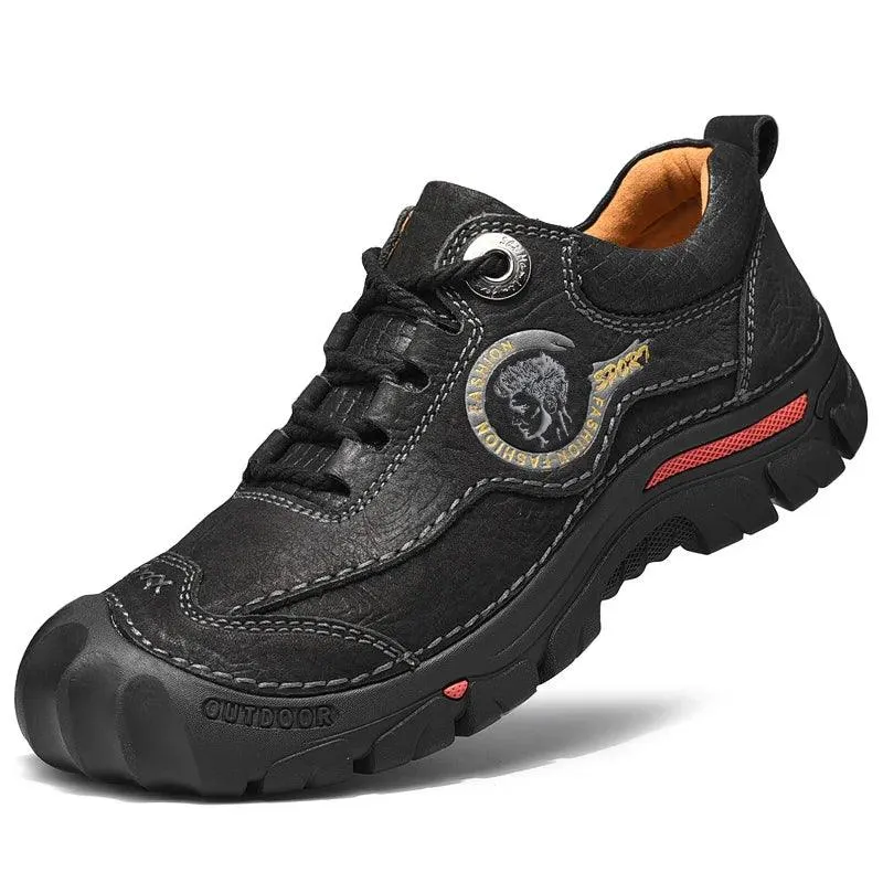 Men's Sports & Travel Outdoor Hiking Shoes Leather  Sneakers Footwear