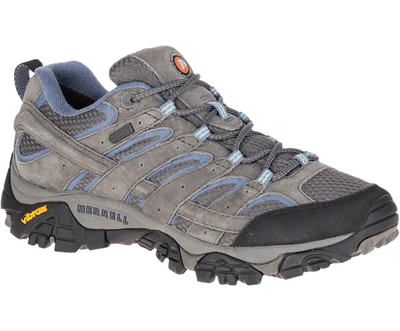 Merrell Women's Moab 2 Waterproof Hiking Shoes- Granite
