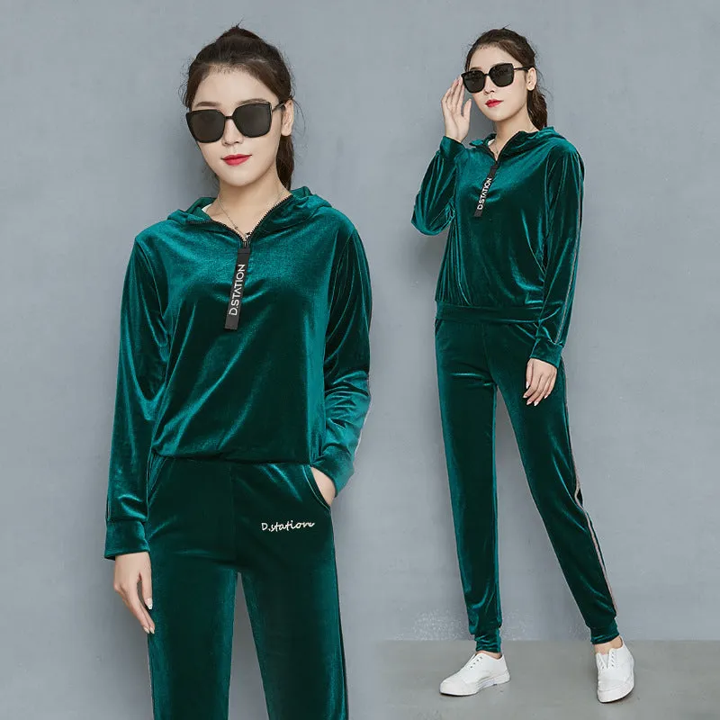 Moisture Wicking Hoodie Spring and Autumn Long Sleeve Loose Sports Jacket Women's Casual