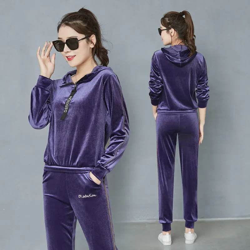 Moisture Wicking Hoodie Spring and Autumn Long Sleeve Loose Sports Jacket Women's Casual