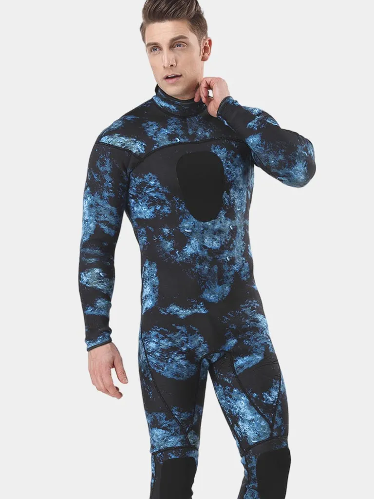 MYLEDI Men's 1.5MM Neoprene One Piece Camo Wetsuit