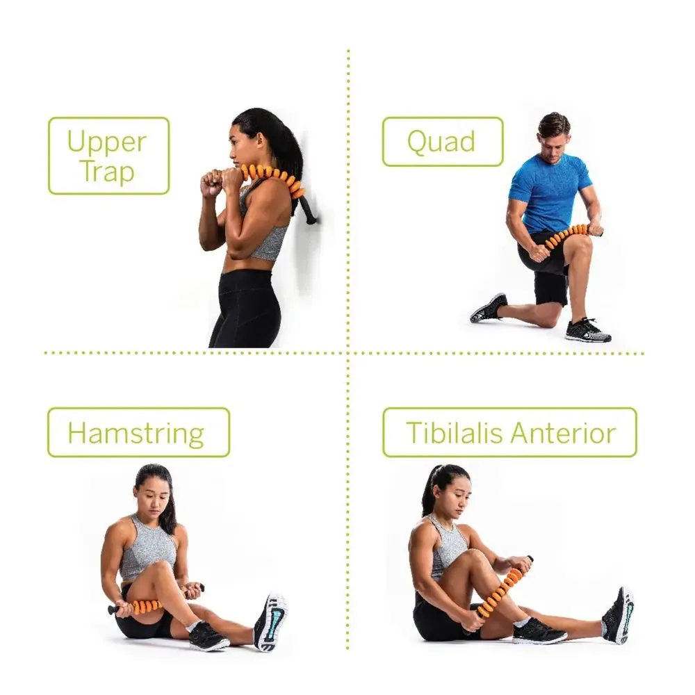 New - TriggerPoint STK Contour Flexible Handheld Massage Roller