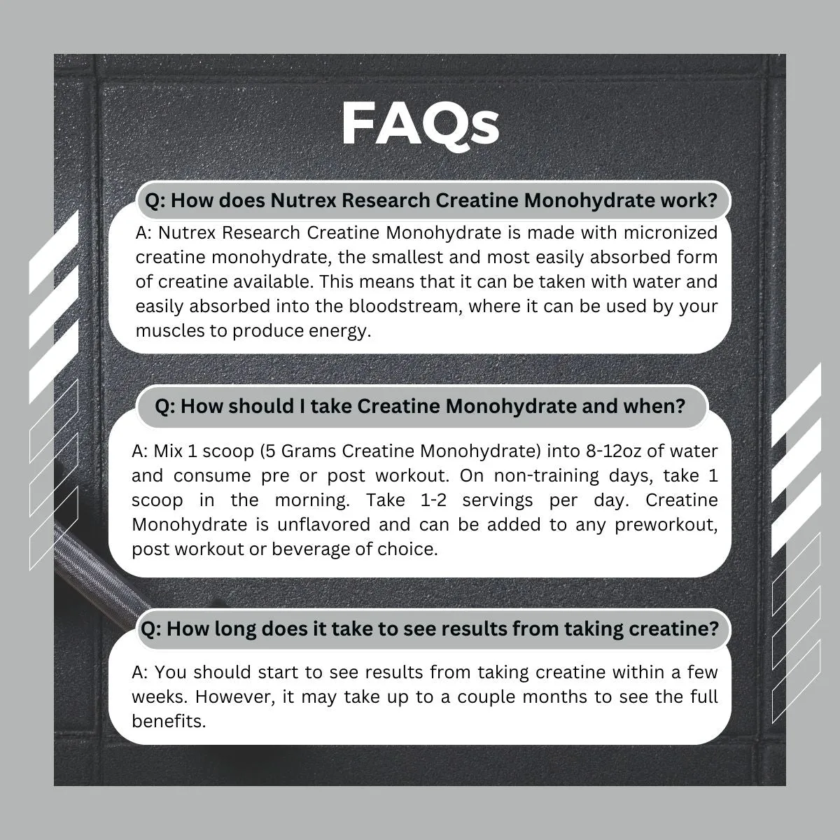 Nutrex Research, Creatine Monohydrate, 300 - 1000g