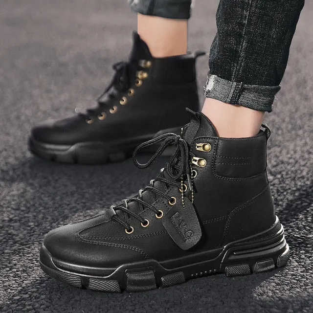 Outdoor Men Hiking Shoes Tactical Combat