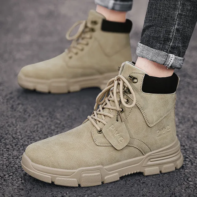 Outdoor Men Hiking Shoes Tactical Combat