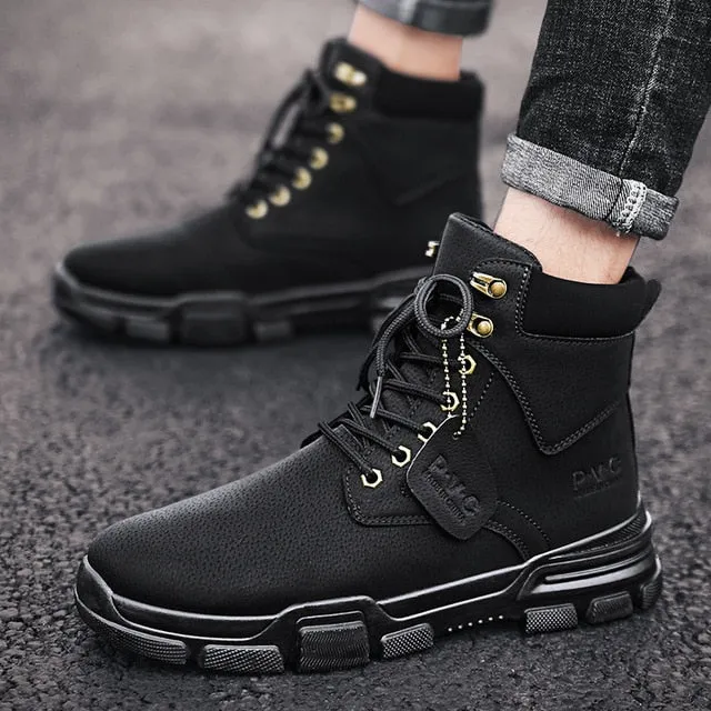 Outdoor Men Hiking Shoes Tactical Combat