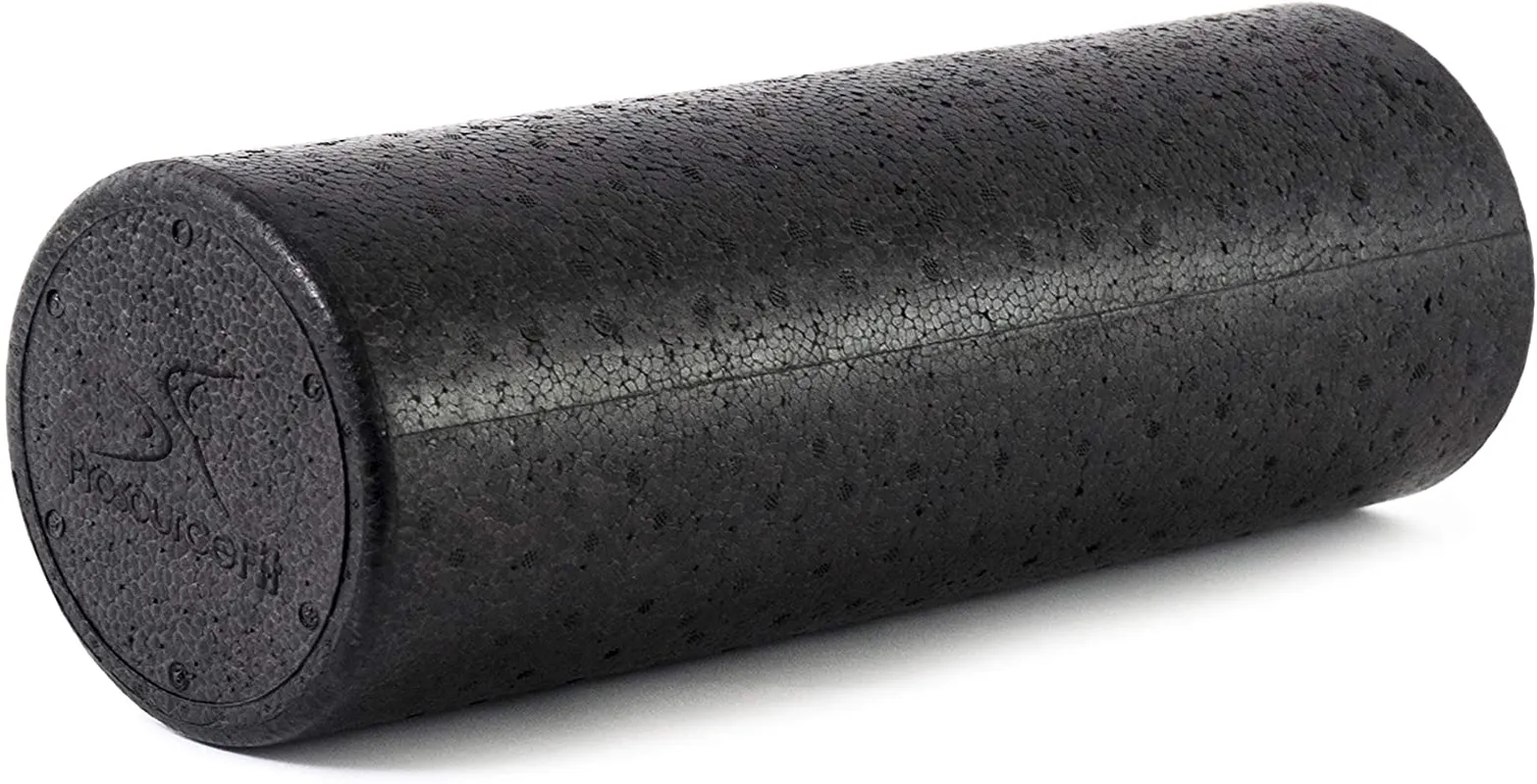 ProsourceFit High Density Speckled Black Foam Rollers