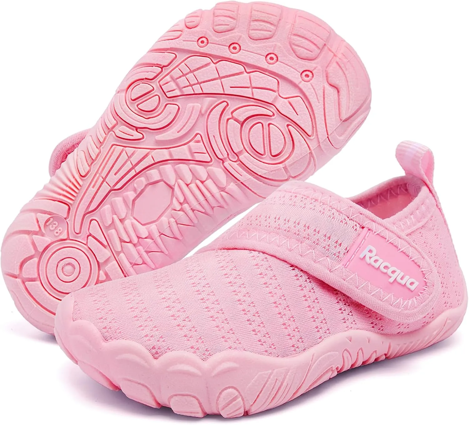 Racqua Toddler Boys Girls Baby Water Shoes Quick-Dry Lightweight Outdoor Sports Swim Shoes(Baby/Toddler)