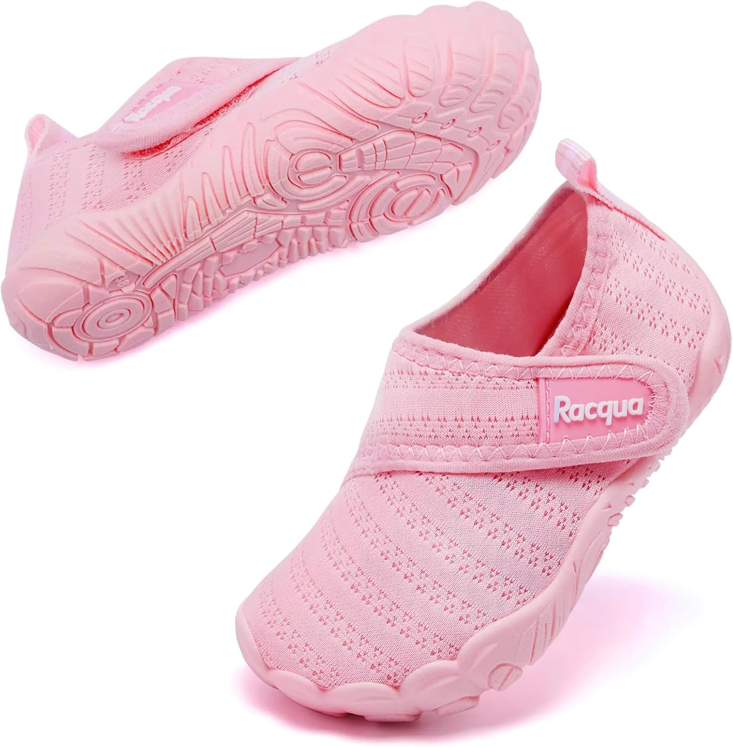 Racqua Toddler Boys Girls Baby Water Shoes Quick-Dry Lightweight Outdoor Sports Swim Shoes(Baby/Toddler)