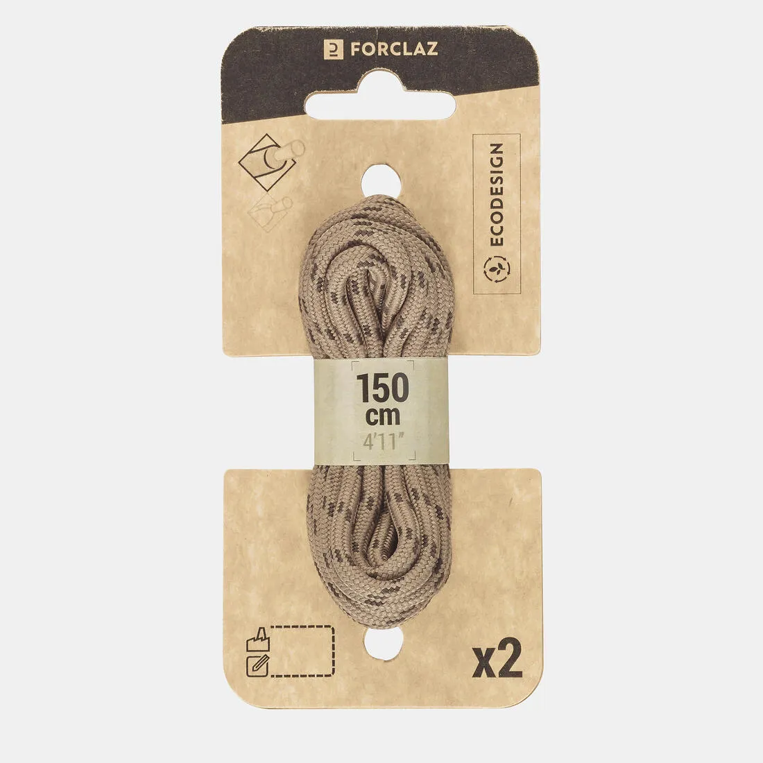 Round Laces for Hiking Shoes