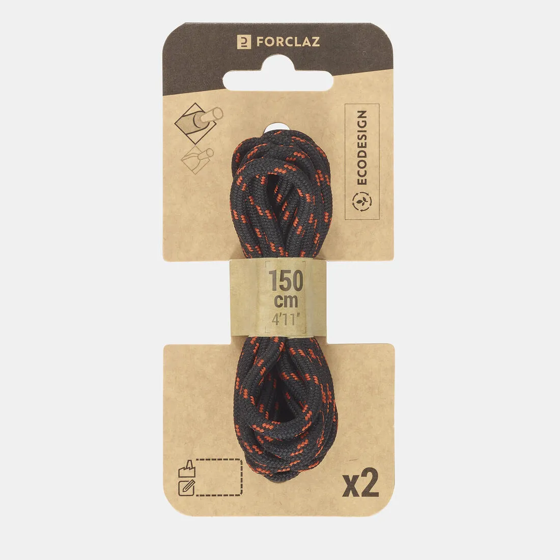 Round Laces for Hiking Shoes