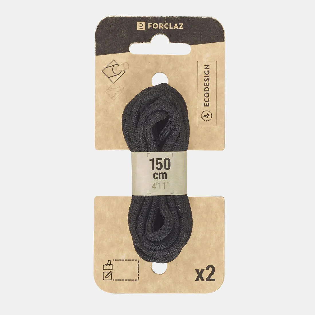 Round Laces for Hiking Shoes