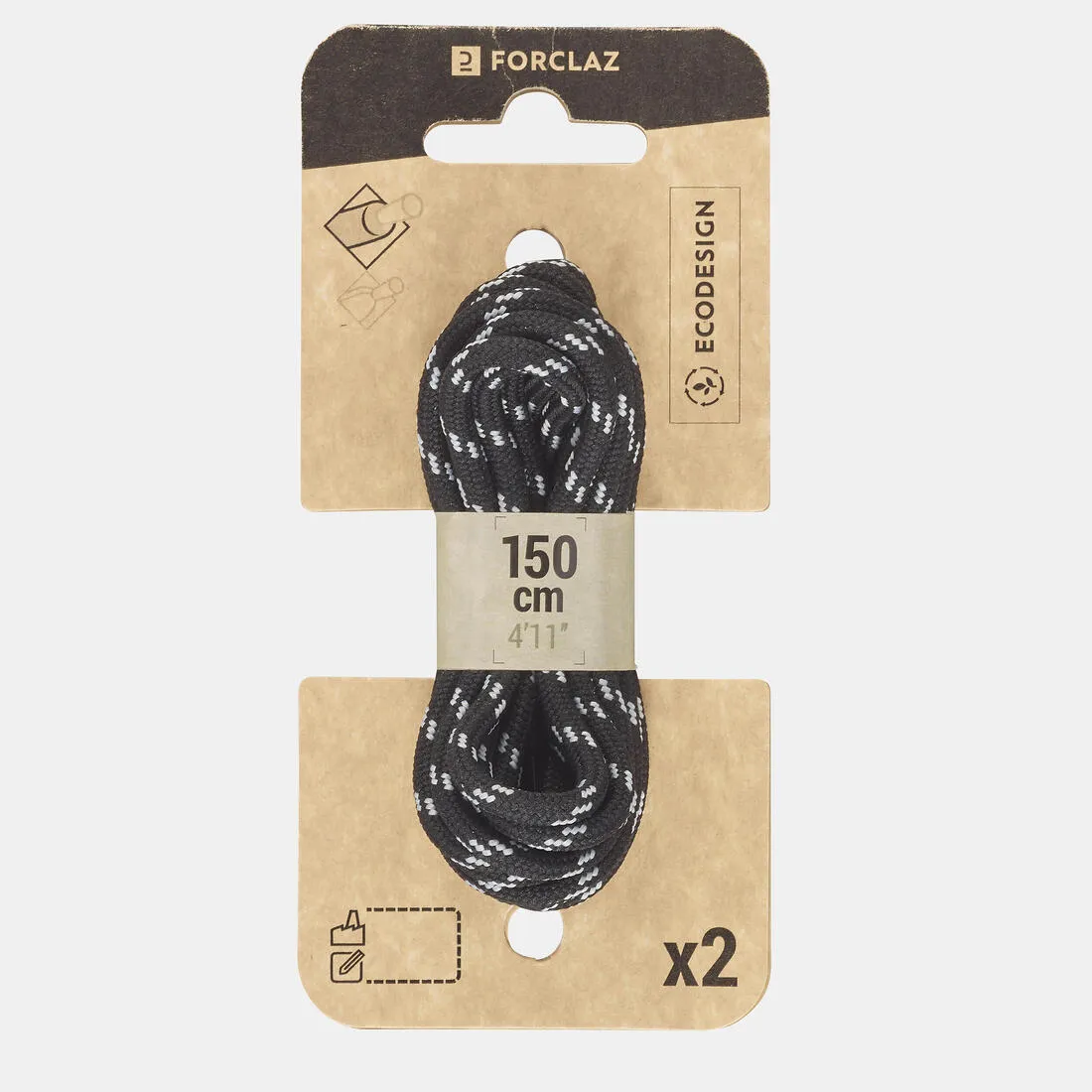 Round Laces for Hiking Shoes