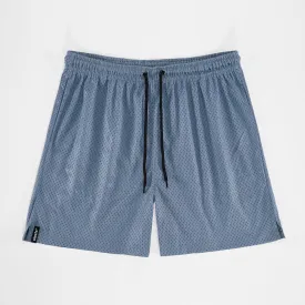 Shark Skin Blue Shorts - 7"