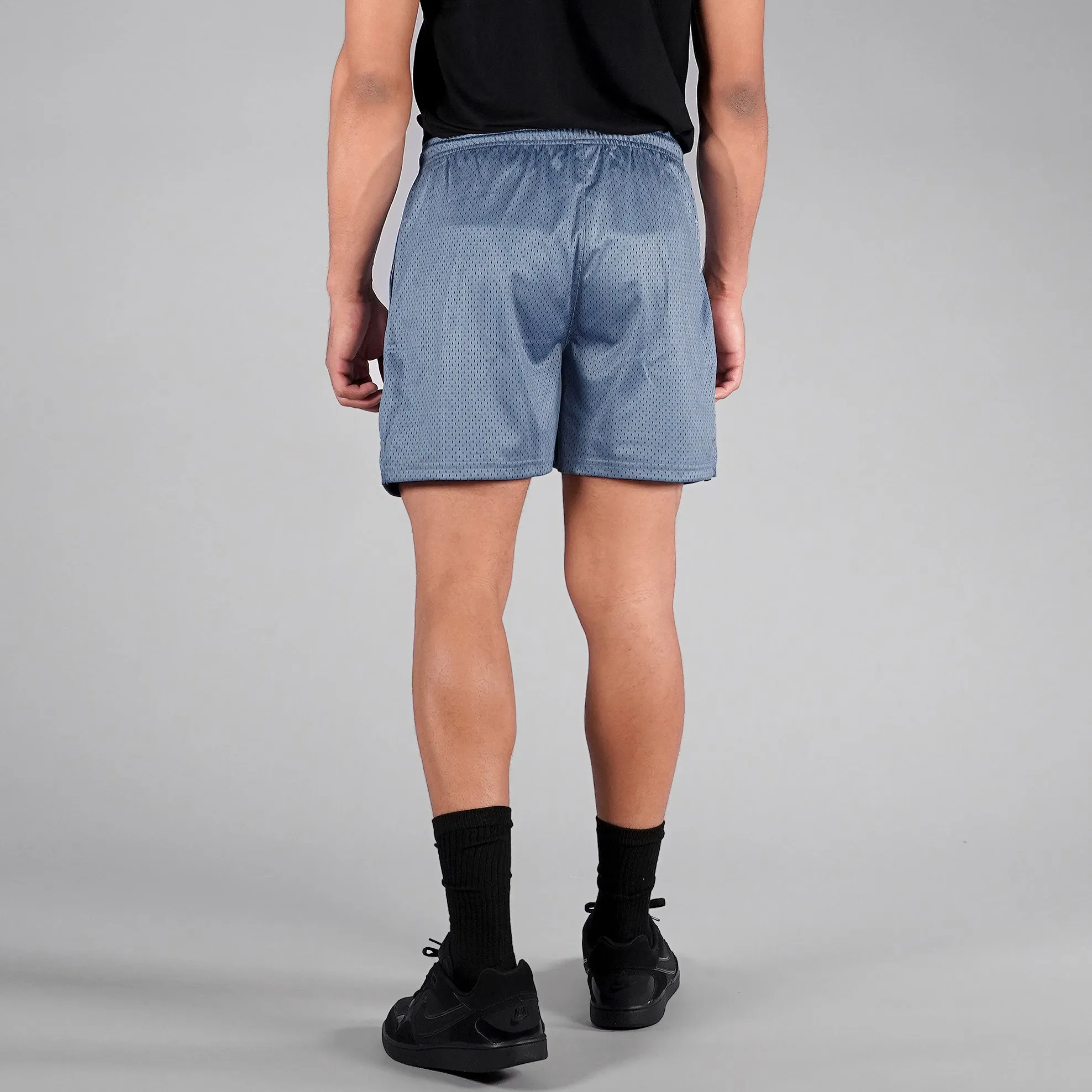 Shark Skin Blue Shorts - 7"