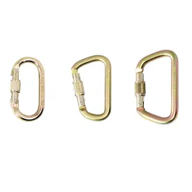 Steel Locking Carabiners