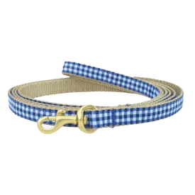Teacup Leash | Navy Gingham