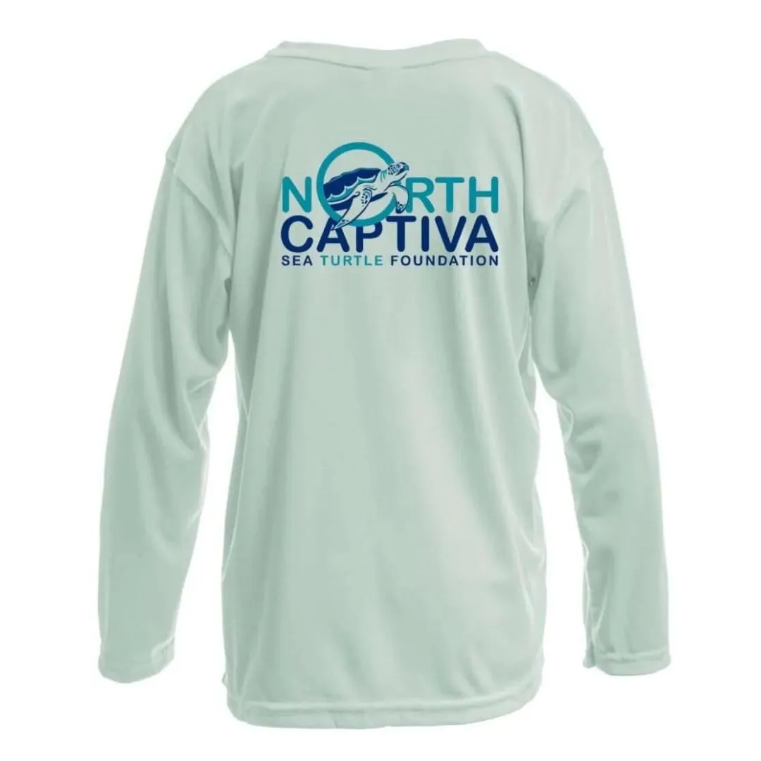 Toddler North Captiva Sea Turtle Foundation Sun Shirt - UPF50 Toddler Shirt
