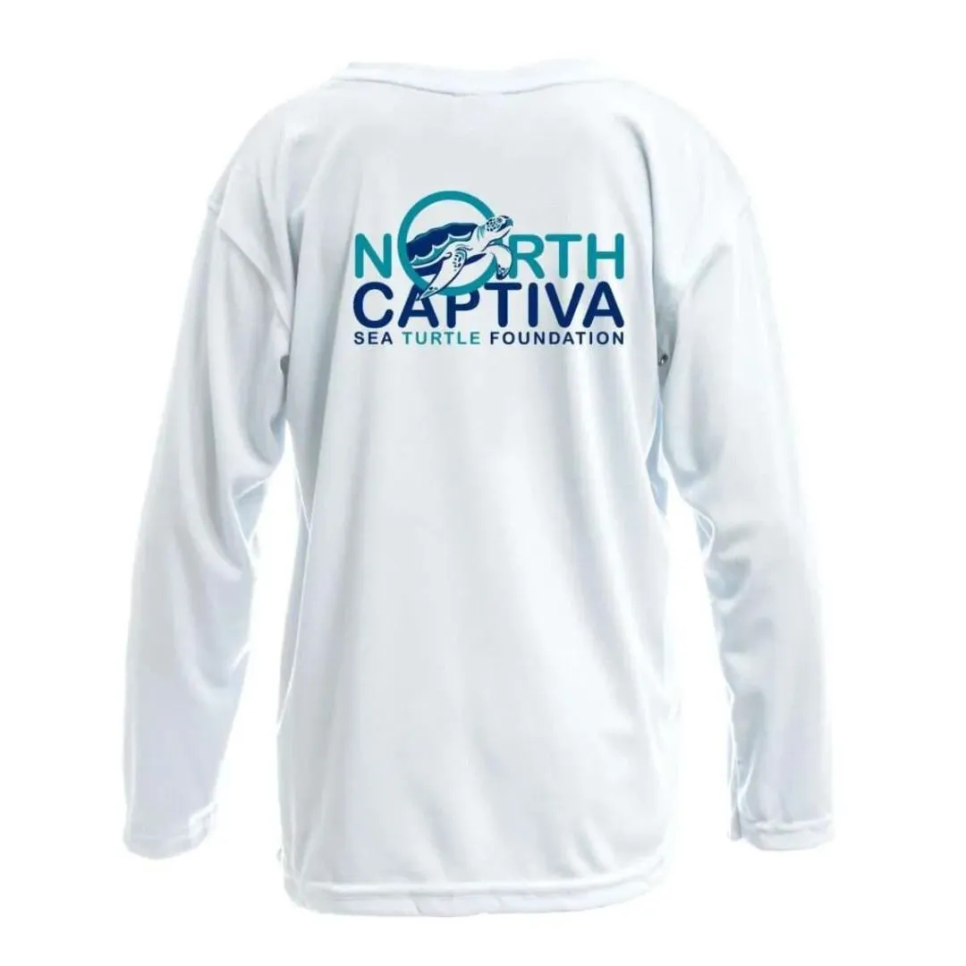 Toddler North Captiva Sea Turtle Foundation Sun Shirt - UPF50 Toddler Shirt
