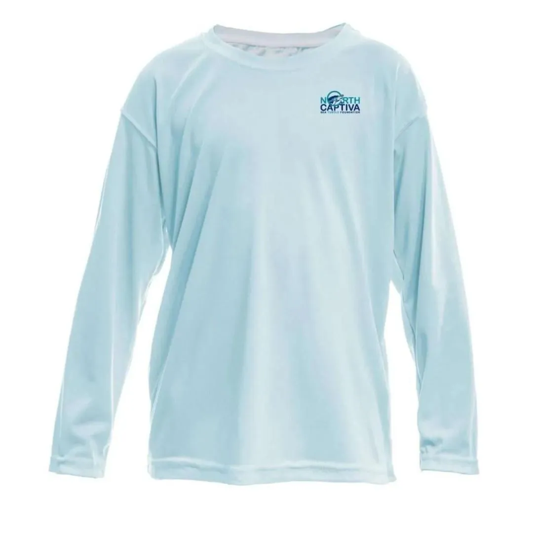 Toddler North Captiva Sea Turtle Foundation Sun Shirt - UPF50 Toddler Shirt