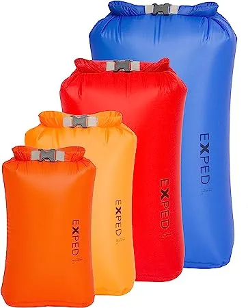 Waterproof Fold Dry Bags UL (4pk)
