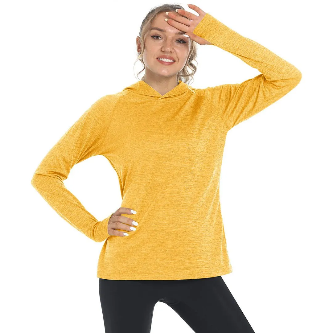 Women's Quick Dry UPF 50  Hoodie Long Sleeve Shirts